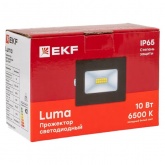 Прожектор светодиодный EKF Basic СДО-3001 10W 6500K 800Lm IP65