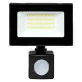 Прожектор светодиодный EKF СДО-3003 30W 6500K 2400Lm IP54 с инфракрасным датчиком движения