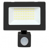 Прожектор светодиодный EKF СДО-3004 50W 6500K 4000Lm IP54 с инфракрасным датчиком движения