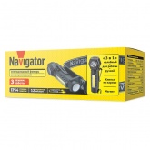 Фонарь многофункциональный Navigator 95 550 NPT-CP34-ACCU 3в1, 1LED,3Вт+1СОВ,3Вт, Li-ion 3,7В