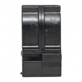 Держатель для труб (клипса) EKF Plast d16мм под монтажный пистолет [упак.100шт] черный