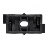 Держатель для труб (клипса) EKF Plast d20мм под монтажный пистолет [упак.100шт] черный