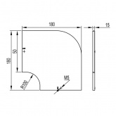 Крышка DKC CPO 90 на угол горизонтальный 90 градусов основание 50 в комплекте с метизами