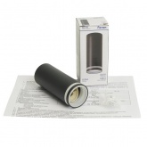 Светильник потолочный Feron ML100 Barrel Luna под лампу MR11 max 35W 230V черный