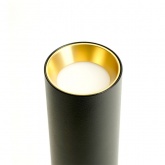 Светильник настенно-потолочный спот Feron ML1011 под лампу MR11 35W GU10, черный + золото