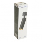 Светильник настенно-потолочный спот Feron ML1011 под лампу MR11 35W GU10, черный + золото