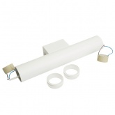 Светильник настенный Feron ML1004 Luna под лампу MR11 35W 2*GU10, белый