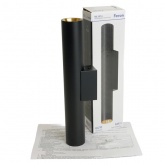 Светильник настенный Feron ML1014 под лампу MR11 35W 2*GU10, черный + золото