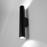 Светильник настенный Feron ML1014 под лампу MR11 35W 2*GU10, черный + золото