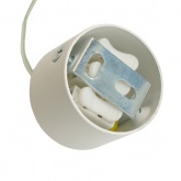 Светильник потолочный на подвесе Feron ML1008 Barrel Luna levitation MR11 35W 230V белый D40*H250