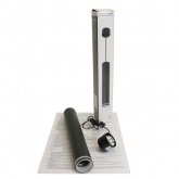 Светильник потолочный на подвесе Feron ML1008 Barrel Luna levitation MR11 35W 230V черный D40*H250