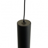 Светильник потолочный на подвесе Feron ML1008 Barrel Luna levitation MR11 35W 230V черный D40*H250