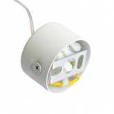 Светильник потолочный на подвесе Feron ML1018 Barrel levitation MR11 35W 230V белый, золото D40*H250