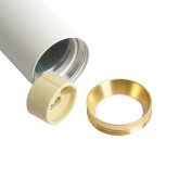 Светильник потолочный на подвесе Feron ML1018 Barrel levitation MR11 35W 230V белый, золото D40*H250