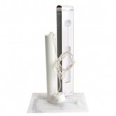 Светильник потолочный на подвесе Feron ML1018 Barrel levitation MR11 35W 230V белый, золото D40*H250