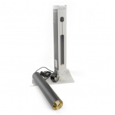 Светильник потолочный на подвесе Feron ML1018 Barrel levitation MR11 35W 230V черный, золото D40*H25