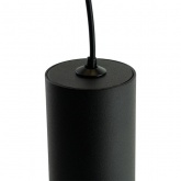 Светильник потолочный на подвесе Feron ML1018 Barrel levitation MR11 35W 230V черный, золото D40*H25