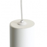 Светильник потолочный на подвесе Feron ML1028 Barrel levitation MR11 35W 230V GU10 белый D40*H250