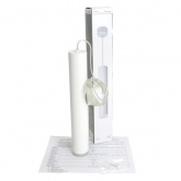 Светильник потолочный на подвесе Feron ML1028 Barrel levitation MR11 35W 230V GU10 белый D40*H250