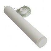 Светильник потолочный на подвесе Feron ML1028 Barrel levitation MR11 35W 230V GU10 белый D40*H250