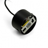 Светильник потолочный на подвесе Feron ML1028 Barrel levitation MR11 35W 230V GU10 черный D40*H250