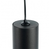 Светильник потолочный на подвесе Feron ML1038 Barrel levitation MR11 35W 230V GU10 черный D40*H250