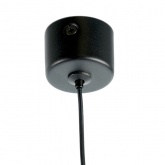 Светильник потолочный на подвесе Feron ML1038 Barrel levitation MR11 35W 230V GU10 черный D40*H250