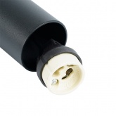 Светильник потолочный на подвесе Feron ML1038 Barrel levitation MR11 35W 230V GU10 черный D40*H250