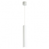 Светильник потолочный на подвесе Feron ML1038 Barrel levitation MR11 35W 230V GU10 белый D40*H250