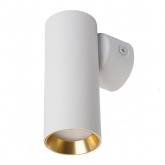 Светильник настенный Feron ML1015 под лампу MR11 35W GU10, белый + золото