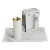 Светильник настенный Feron ML1015 под лампу MR11 35W GU10, белый + золото