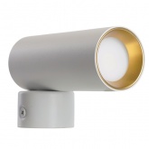 Светильник настенный Feron ML1015 под лампу MR11 35W GU10, белый + золото