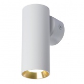 Светильник настенный Feron ML1015 под лампу MR11 35W GU10, белый + золото