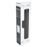 Светильник настенный Feron ML1034 под лампу MR11 35W 2*GU10, черный