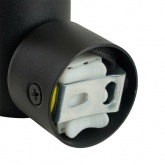 Светильник настенный Feron ML1025 под лампу MR11 35W GU10, черный