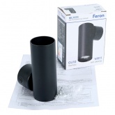 Светильник настенный Feron ML1035 под лампу MR11 35W GU10, черный