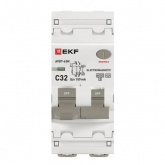 Дифавтомат EKF PROxima АВДТ-63N 1P+N C32А 100мА тип А однофазный электромеханический 6кА (дифференциальный автомат, АВДТ)