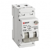 Дифавтомат EKF PROxima АВДТ-63N 1P+N C32А 300мА тип А однофазный электромеханический 6кА (дифференциальный автомат, АВДТ)