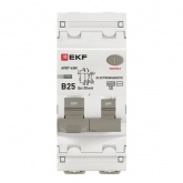 Дифавтомат EKF PROxima АВДТ-63N 1P+N B25А 30мА тип АС однофазный электромеханический 6кА (дифференциальный автомат, АВДТ)