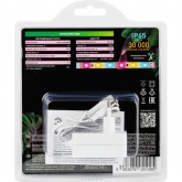 Светодиодная лента для растений ЭРА FITO-Strip Light-Ra90-3m 27W 12V IP65 полного спектра + адаптер