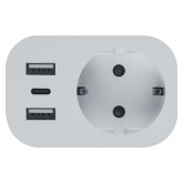 Умная розетка Navigator NSH-ST-04 16А 100-240В и 2 USB + 1 USBC для зарядки мобильных устройств