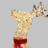 Светодиодная фигура Neon-Night Олень 30Led цвет теплый белый 37см питание 3хAA (не в комплекте)