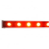 Светодиодный линейный фасадный светильник Feron LL-889 18LED 18W красный 85-265V IP65 1000x40x48mm