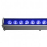 Светодиодный линейный фасадный светильник Feron LL-890 36LED 36W синий 85-265V IP65 1000x40x48mm