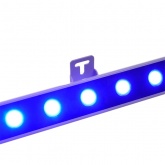 Светодиодный линейный фасадный светильник Feron LL-893 24LED 24W синий DC24V IP65 970x40x25mm