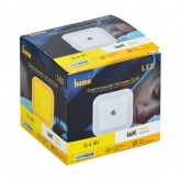 Светильник-ночник ИЭК 018 220В квадрат с датчиком освещенности