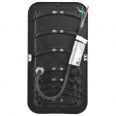 Консольный светодиодный светильник Generica LED ДКУ 4002 60Д 60W 5000K IP65 черный d50-60mm