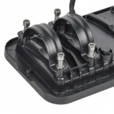 Консольный светодиодный светильник Generica LED ДКУ 4002 80Д 80W 5000K IP65 черный d50-60mm