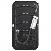 Консольный светодиодный светильник Generica LED ДКУ 4002 80Д 80W 5000K IP65 черный d50-60mm