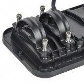 Консольный светодиодный светильник Generica LED ДКУ 4002 120Д 120W 5000K IP65 черный d50-60mm